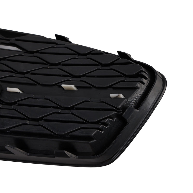 2PCS Frontstoßstange Grille Grill Nebelscheinwerfer Abdeckung Fit Audi A6 C8 2019-2023