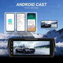 6,86 tommers PND-skjerm med trådløs CarPlay og Android Auto skjermspeiling for motorsykler