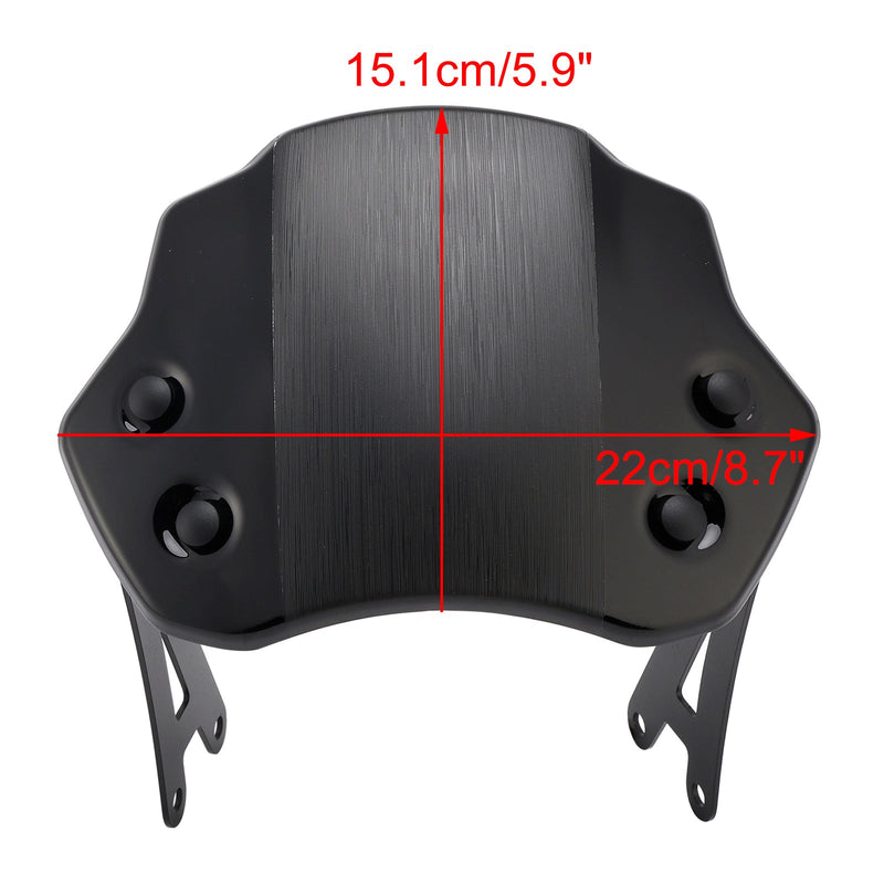 2024-2025 SCRAMBLER 400 X Motorrad Windschutzscheibe Windschutz