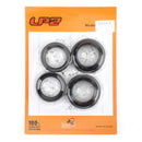 Gabel Simmerring Satz mit Staubkappen für Yamaha TTR125 TY125 YBR125 DT125 74-14