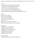 Reparatursatz für rechte Lüftungsdüse (Klimaanlage) 64119855415 für BMW X5 G05, X7 G07 (2019–2021), X6 G06 (2020)