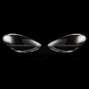 2017–2020 Porsche Panamera 2 Stück Frontscheinwerfer Objektiv Abdeckung Shell klar