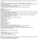 2010–2016 6. Generasjon 5 -serie F10 F18 M5 L&R Red LED baklys.