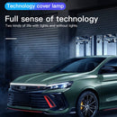 Auto Motorhaube LED Tagfahrlicht Streifen Flexible Dynamische Scan Starten