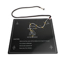 330x330x3mm oppvarming av oppvarmet aluminium for CR-10 CR-10s 3D-skriver og kabel