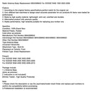 Ersatzteil für Radioantenne 56043089AD für DODGE RAM 1500 (2002–2008)