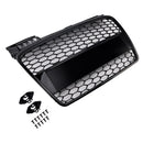 RS4 Style Honeycomb Sport Mesh Hex Grille Grill For Audi A4 B7 2005-2008