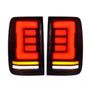 2008-2019 VW Amarok V6 LED Tylne światła LED z tyłu prawego i lewej, para zabarwiona