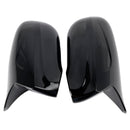 Side Mirror Covers Rearview Housing Black for Lexus IS250 IS350 2006-2012
