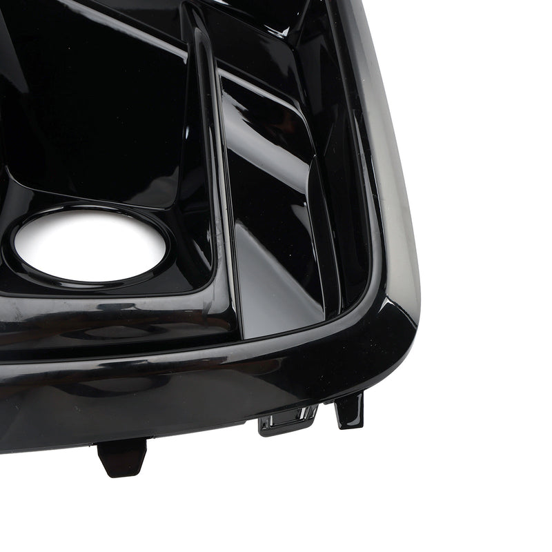 2021–2025 Audi Q5 SQ5 S-Line Schwarz Front Nebelscheinwerfer Kühlergrill Grill Abdeckung