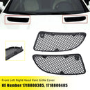 2x Front Hood Vent Grille Abdeckung Für Mercedes R171 SLK280 SLK300 SLK350 2005-2011