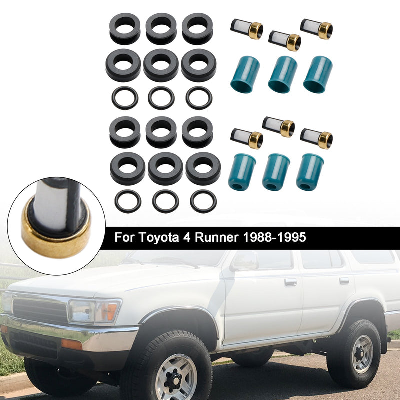 1988-1995 Toyota 3VZE 3,0 L Lkw Kraftstoff Injektor Reparatur Dichtung Rebuild Kit