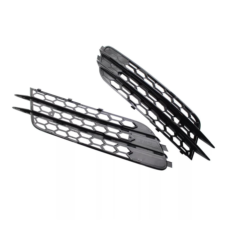 2012–2015 Audi A4 C7 etulattian sauva hunajakenno sumua jäähdyttimen säleikön kansi musta