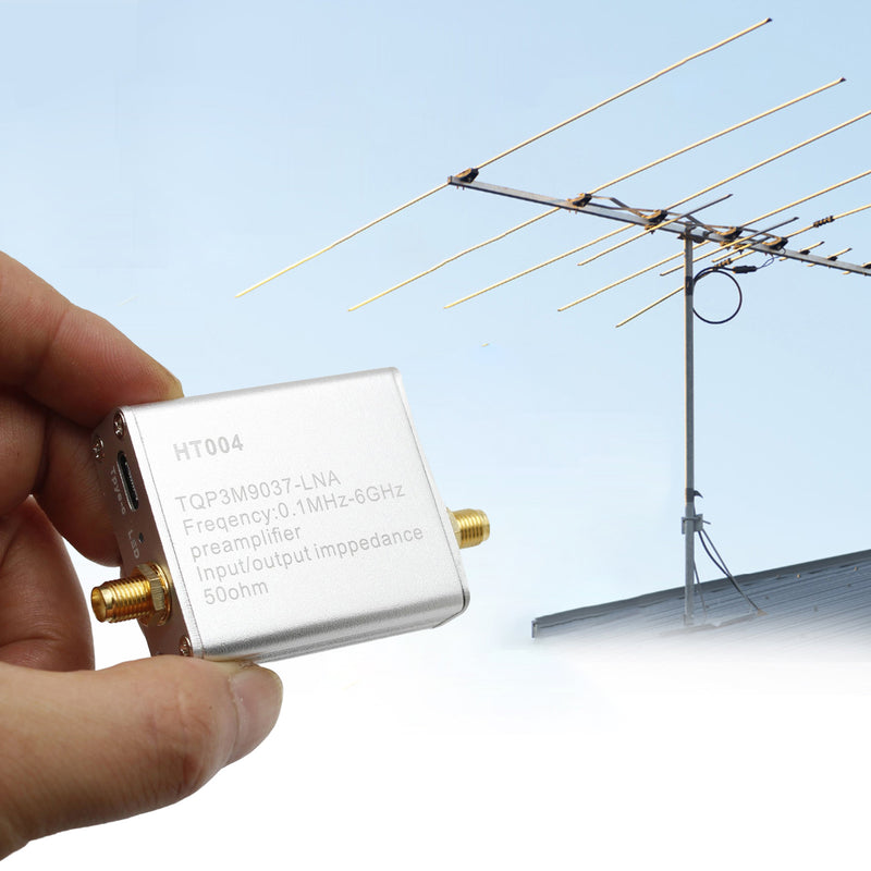 100K-6GHz Vollband-Rauscharmer Verstärker 20dB High Gain Leistungsvorverstärker