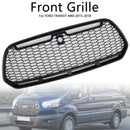 2015–2018 Ford Transit MK8 Raptor Matt Schwarzer -jäähdytysrilli etupuskurille