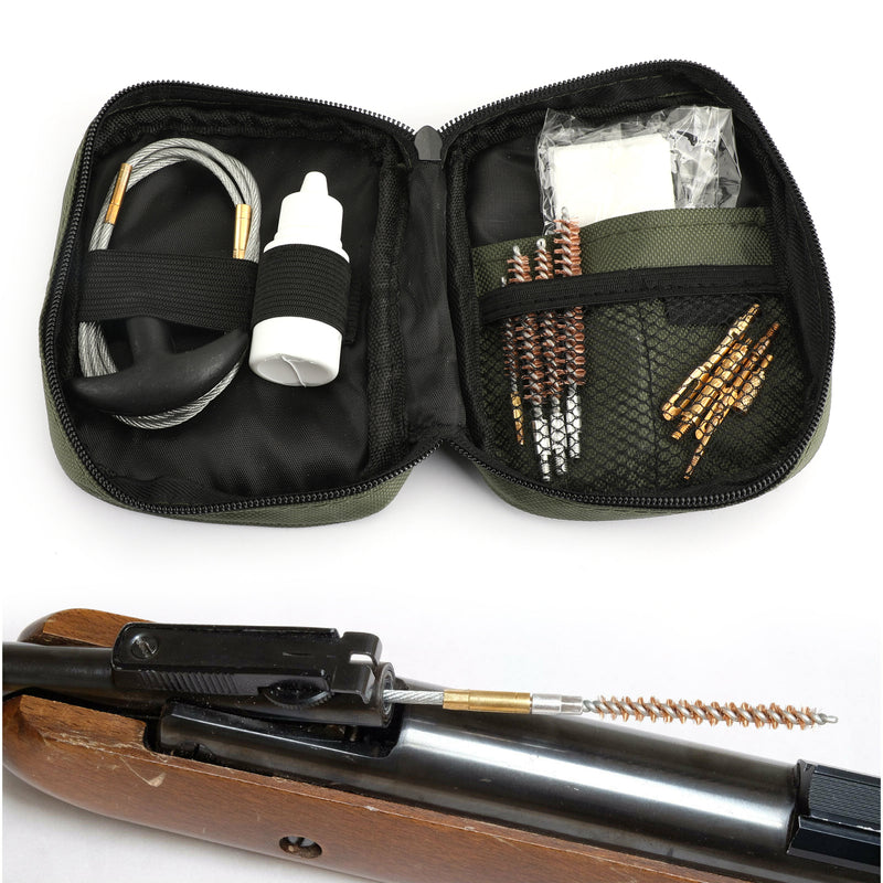 Conjunto de limpeza de armas para conjunto de limpeza de rifle calibre .17 .22 .270 .300 pullthrough