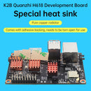 Quanzhi H618 Entwicklungsboard Kühlkörper Reines Kupfer Heizkörper für Kickpi K2B