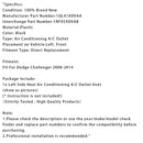 2008–2014 Dodge Challenger linke Seite Heizung Klimaanlage A/C Outlet Vent 1QL41XDVAA