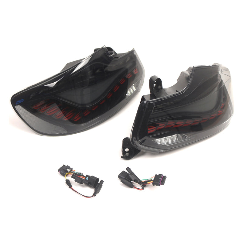 L&amp;R Geräucherte LED Rückleuchten Hinten Lampe Montage Für BMW 2 F22 F23 F87 14-20