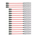 16 stücke Zündkerze Zündung Kabel Set 1121500218 Für Mercedes Benz ML SLK 320 350