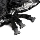 Universelle wasserdichte Bootsabdeckung 16-18Ft Schwarz für Fischerbootschutz