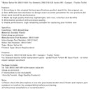 Wasserventil-Kit für Wohnmobil-/Wohnmobil-/Anhängertoilette der Dometic 300/310/320-Serie