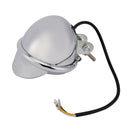 #D62 Headlight Lamp Spotlight Universal Coler Switch Fits Chrome For Motorcycle