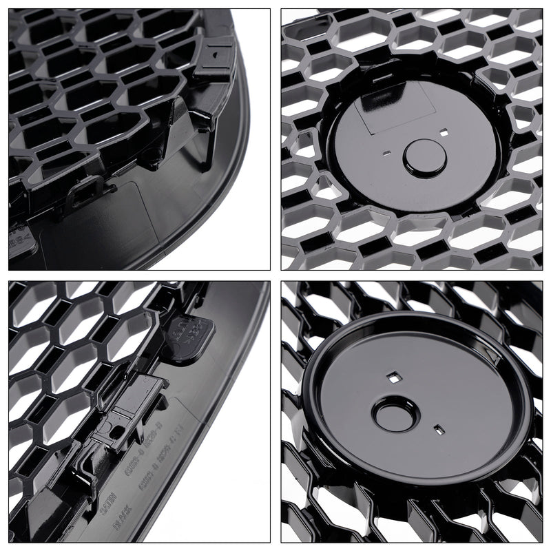 2016–2019 Jaguar XF XF-R -tyylinen etulattiaa, musta kiiltävä