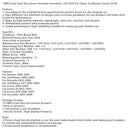 2002–2006 Envoy XL 4WD Front Axle Separation Drive 12471629