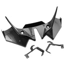 2021-2024 Kawasaki Z650 Etuvoiman spoilerin laajennusvalu hiili