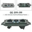 2000 Buick Regal GS, GSE, LS, LSE 3.8L V6 - Kaasu-ilmastoinnin ohjausmoduulin paneeli 599-199