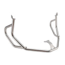 2022–2025 Honda Adv350 Oberer/Unterer Schutzbügel-Kit Motorschutzrahmen Sturzbügel Silber