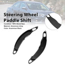 Steering wheel shift paddles for Mitsubishi ASX 2013-15, aluminum black