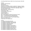 Frontgebläsemotorwiderstand 22807122 Für Chevy Silverado 1500 2500