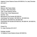 Adaptiver Cruise-Abstandssensor 68139301AL für Jeep Cherokee 2014-2017