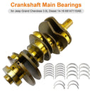 2014-2018 Jeep Grand Cherokee 3.0L Turbo V6 Diesel Kurbelwellen-Hauptlager 68147110AA 68147110AB