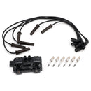1x Zündspule + 6x Zündkerzen + 6x Zündkabelsatz UF434 für Chevrolet, GMC, Pontiac