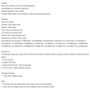 2015-2018 Mercedes Benz CLS-luokkaW218 CLS350 etupuskurin säleikkö