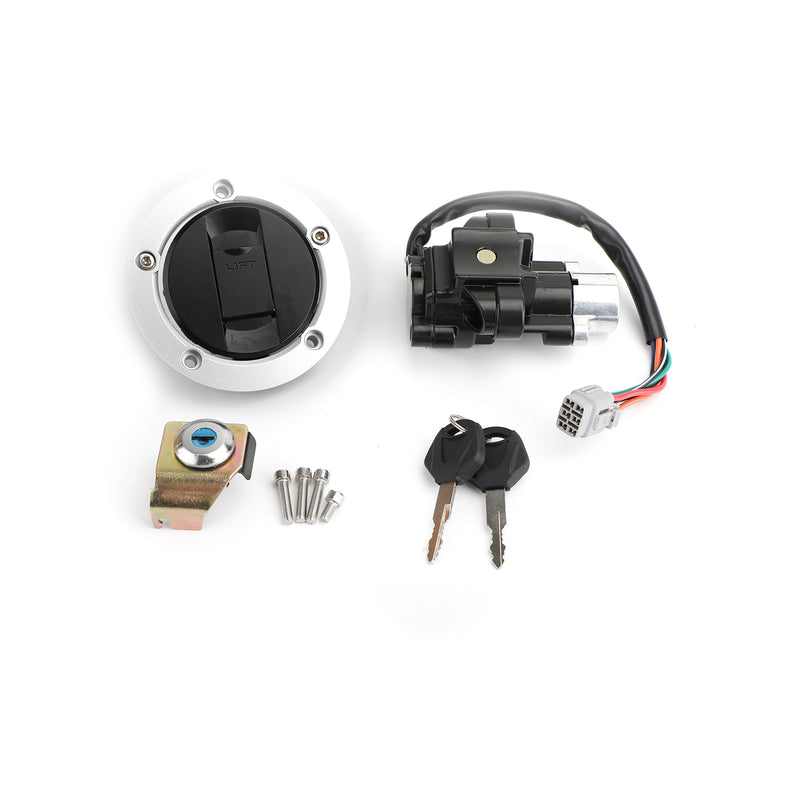 Interruptor de encendido, llave de bloqueo de cubierta de combustible para Suzuki Bandit Katana 650 GSF GSX 12 UK 