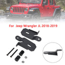 2018–2019 Jeep Wrangler JL 7318 A-Säulen-Halterungen für schwarze Lichthalterungen