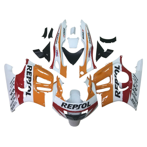 1997-1998 Honda CBR600 F3 insprutningsskyddssats kropp plast ABS