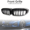 2019–2022 BMW 3 Series G20 DoubleLame Renal Grille, negro, 51138072085