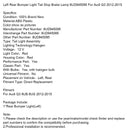 2012–2015 Audi Q3 links hinten Stoßstange Licht Schwanz Stop Bremsleuchte 8UD945095