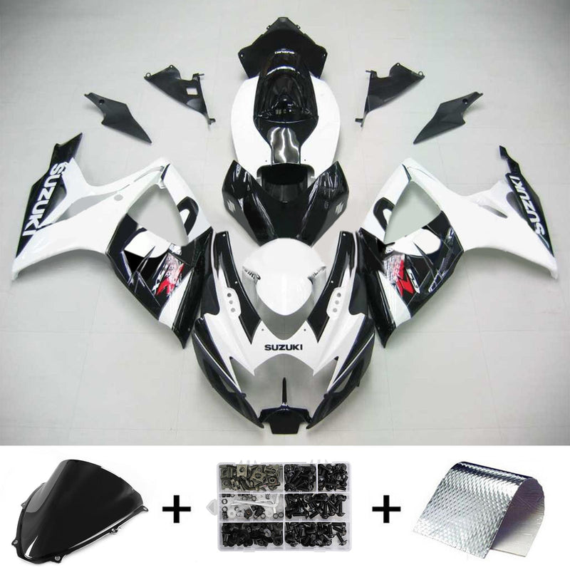 2006-2007 K6 Suzuki GSXR 600/750 zestaw owiewek wtryskowych nadwozie plastikowe