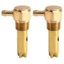 2X 5/16 ""ID Schlauch Einzigen Barb Kraftstoff Tank Vent Assy 20560284 Für Kenworth Volvo