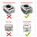 57 mm cylindervægtet type stempelpakninger til Suzuki GZ125 GS125 GN125 EN125