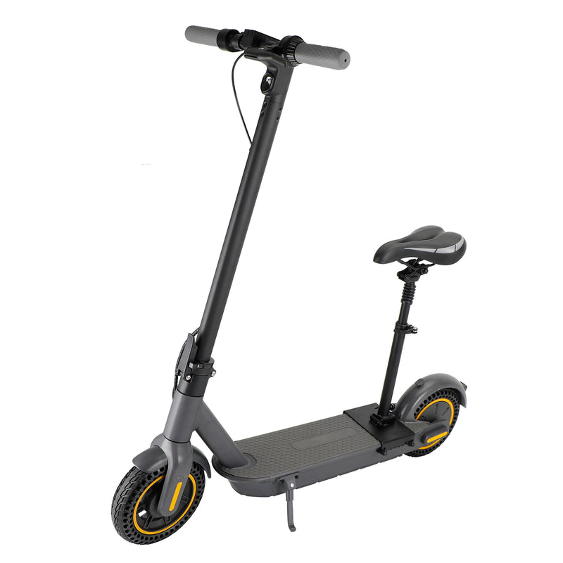 Scooter elétrico MAX de 10 "com assento 500 W 10AH bateria de longa distância 60 km distância de deslocamento