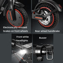 8,5" skládací elektrická koloběžka s aplikací, 350 W, dojezd 35 km, dojíždění do města 25 km/h