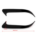 Black Rear Bumper Spoiler Air Vent Cover Für Mercedes W117 CLA Class 2014-2018