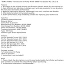 2011-2016 Kia Optima (K5) A6MF1 A6MF2 gearoliepumpe 46100-3B660